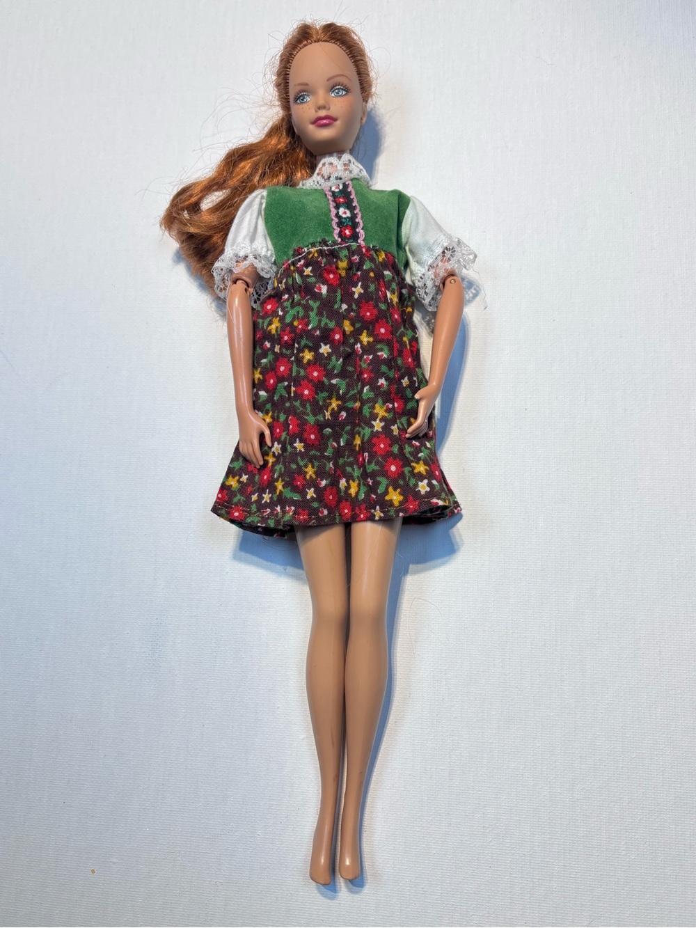 Vintage Barbie Happy Family Midge Doll in Swedish Folk Dress ✨
